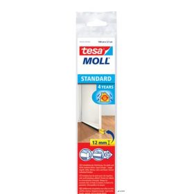   Szigetelő ajtóseprű, 37 mm x 1 m, TESA "tesamoll®", fehér