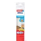 Szigetelő ajtóseprű, 37 mm x 1 m, TESA "tesamoll®", fehér