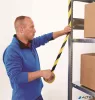 Jelölőszalag, 50 mm x 33 m, TESA 'Professional Premium', fekete-sárga