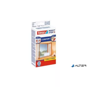   Szúnyogháló, ablakra, tépőzáras, 1,3 x 1,3 m,  TESA® "Comfort", fehér