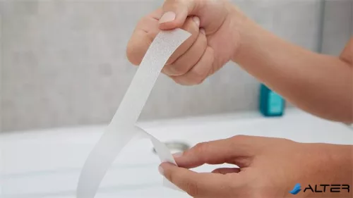 Csúszásgátló szalag, fürdőszobai, 25 mm x 5 m, TESA "Anti-Slip", átlátszó