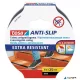 Csúszásgátló szalag, 25 mm x 5 m, TESA "Anti-slip", fekete