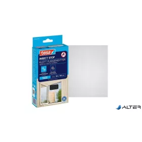   Szúnyogháló, ablakra, tépőzáras, 1,1 x 1,3 m, TESA® "Insect Stop", antracit