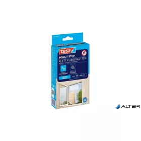   Szúnyogháló, ablakra, tépőzáras, 1,1 x 1,3 m, TESA® "Insect Stop", fehér
