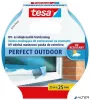 Festő- és mázolószalag, kültéri, 25 mm x 25 m, TESA 'Perfect Outdoor'