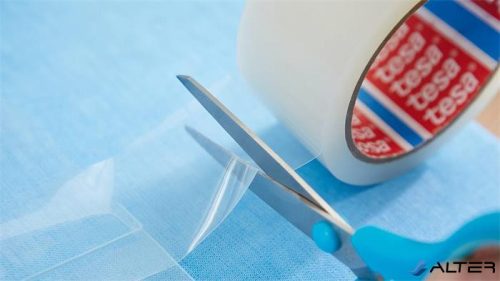 Ragasztószalag, javító, 50 mm x 10 m, TESA, "Extra Power Transparent", átlátszó