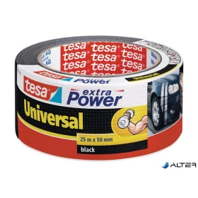   Ragasztószalag, 50 mm x 25 m, TESA "extra Power", fekete