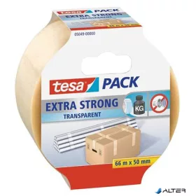   Csomagolószalag, 50 mm x 66 m, TESA "Extra Strong", átlátszó