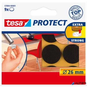   Filckorong, karcolásgátló, 26 mm, TESA "Protect®", barna