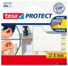 Zaj- és csúszásgátló korong, 8 mm, TESA "Protect", átlátszó
