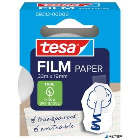   Ragasztószalag, írható, papír, 19 mm x 33 m, TESA "tesafilm®", átlátszó