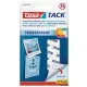 Ragasztópont, kétoldalas, 72 db, TESA 'Tack', átlátszó