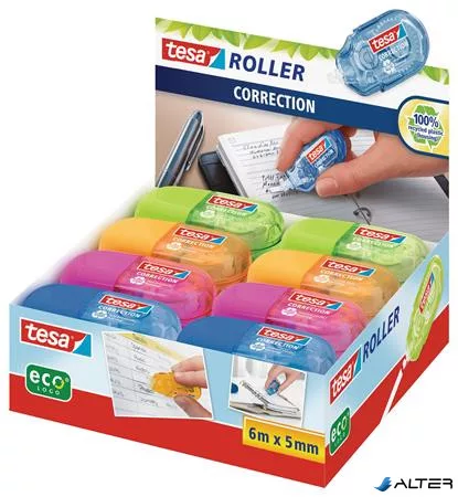 Hibajavító roller, mini, 5 mm x 6 m, TESA 'ecoLogo®'