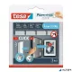 Akasztó, öntapadó, M méret, TESA "Powerstrips CLICK"