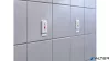 Akasztószög, öntapadó, állítható, TESA "Powerstrips®", sima felületre