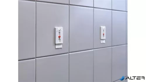 Akasztószög, öntapadó, állítható, TESA "Powerstrips®", sima felületre