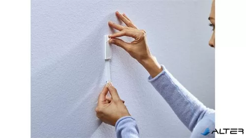 Akasztószög, öntapadós, TESA "Powerstrips®", érzékeny felületre