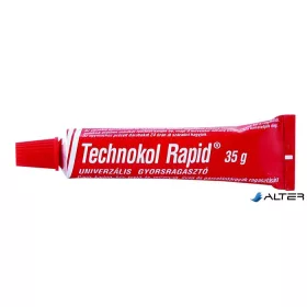   Ragasztó, folyékony, 35 g, TECHNOKOL 'Rapid', piros