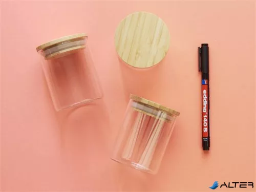 Alkoholos marker, OHP, 0,3 mm, EDDING "140 S", fekete