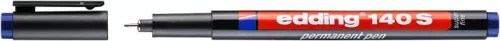 Alkoholos marker, OHP, 0,3 mm, EDDING "140 S", kék