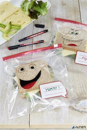 Alkoholos marker, OHP, 0,6 mm, EDDING "141 F", fekete