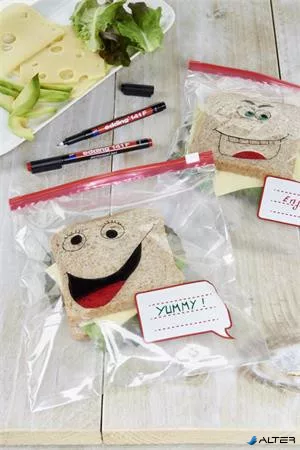 Alkoholos marker, OHP, 0,6 mm, EDDING "141 F", kék