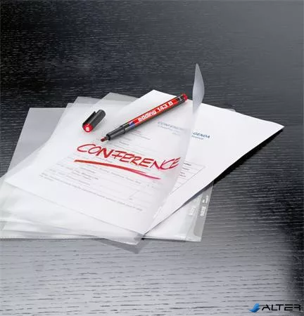 Alkoholos marker, OHP, 1 mm, EDDING "143 B", fekete