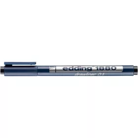 Tusfilc, 0,1 mm, EDDING '1880', fekete