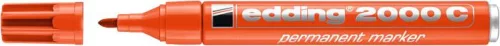 Alkoholos marker, 1,5-3 mm, kúpos, EDDING "2000", narancssárga