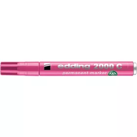   Alkoholos marker, 1,5-3 mm, kúpos, EDDING "2000", rózsaszín