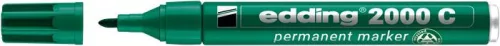 Alkoholos marker, 1,5-3 mm, kúpos, EDDING "2000", zöld