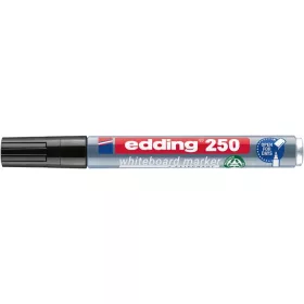   Tábla- és flipchart marker, 1-3 mm, kúpos, EDDING "250", fekete