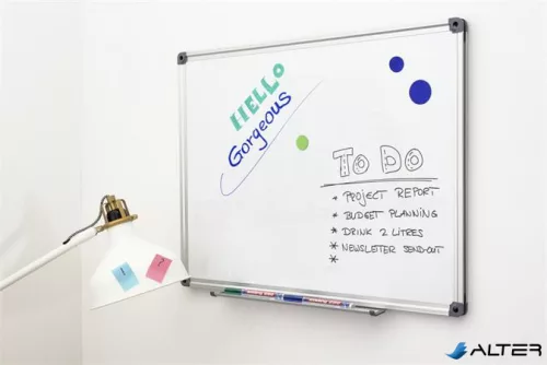 Tábla- és flipchart marker, 1-3 mm, kúpos, EDDING "250", piros