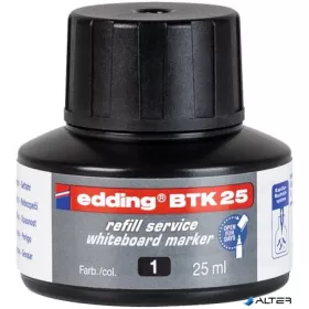   Utántöltő tábla- és flipchart markerhez, EDDING "BTK 25", fekete
