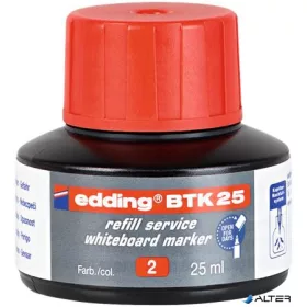   Utántöltő tábla- és flipchart markerhez, EDDING "BTK 25", piros