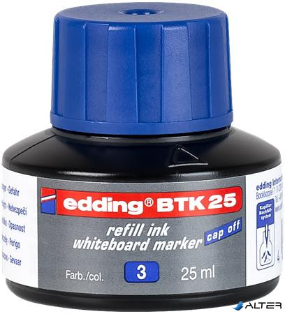 Utántöltő tábla- és flipchart markerhez, EDDING "BTK 25", kék