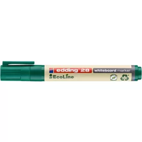   Tábla- és flipchart marker, 1,5-3 mm, kúpos, EDDING '28 Ecoline', zöld