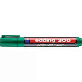   Alkoholos marker, 1,5-3 mm, kúpos, EDDING "300", zöld