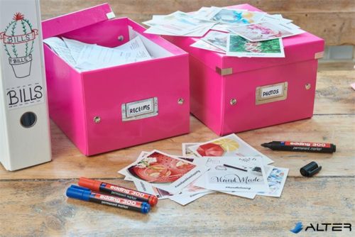 Alkoholos marker készlet, 1,5-3 mm, kúpos, EDDING "300", 4 különböző szín