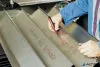 Alkoholos marker, 1-5 mm, vágott, EDDING "330", kék