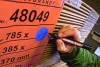Alkoholos marker, 1-5 mm, vágott, EDDING "330", zöld
