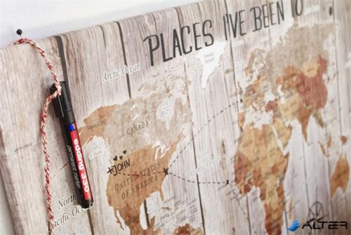 Alkoholos marker készlet, 1-5 mm, vágott, EDDING "330", 4 különböző szín