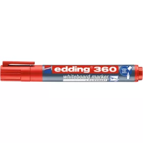   Tábla- és flipchart marker, 1,5-3 mm, kúpos, EDDING "360", piros
