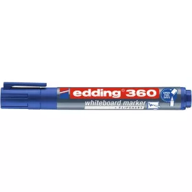   Tábla- és flipchart marker, 1,5-3 mm, kúpos, EDDING "360", kék