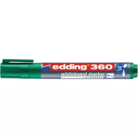   Tábla- és flipchart marker, 1,5-3 mm, kúpos, EDDING "360", zöld