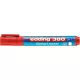 Flipchart marker, 1,5-3 mm, kúpos, EDDING '380', piros