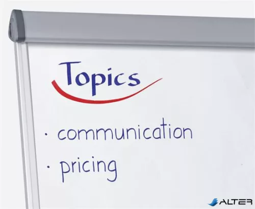Flipchart marker, 1,5-3 mm, kúpos, EDDING '380', piros