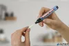 Flipchart marker, 1,5-3 mm, kúpos, EDDING '380', piros