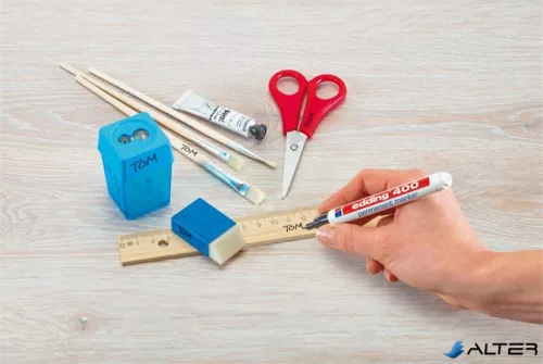 Alkoholos marker, 1 mm, EDDING "400", fekete