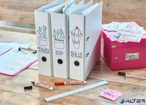 Alkoholos marker, 1 mm, EDDING "400", kék